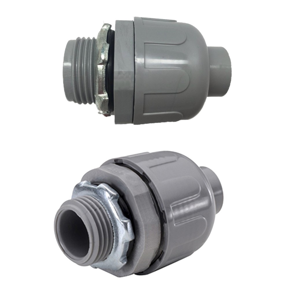 Box of 2″ Non-Metallic Liquid Tight Electrical Conduit Straight Fittings
