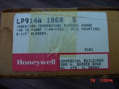 Honeywell LP914A 1060 5 Insertion Temperature Sensor -40 to +160