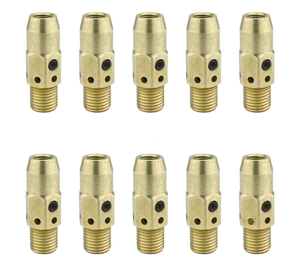 10-PK Gas Diffuser 54A for MIG Welding Gun Tweco #3/#4 & Lincoln Magnum 300-450