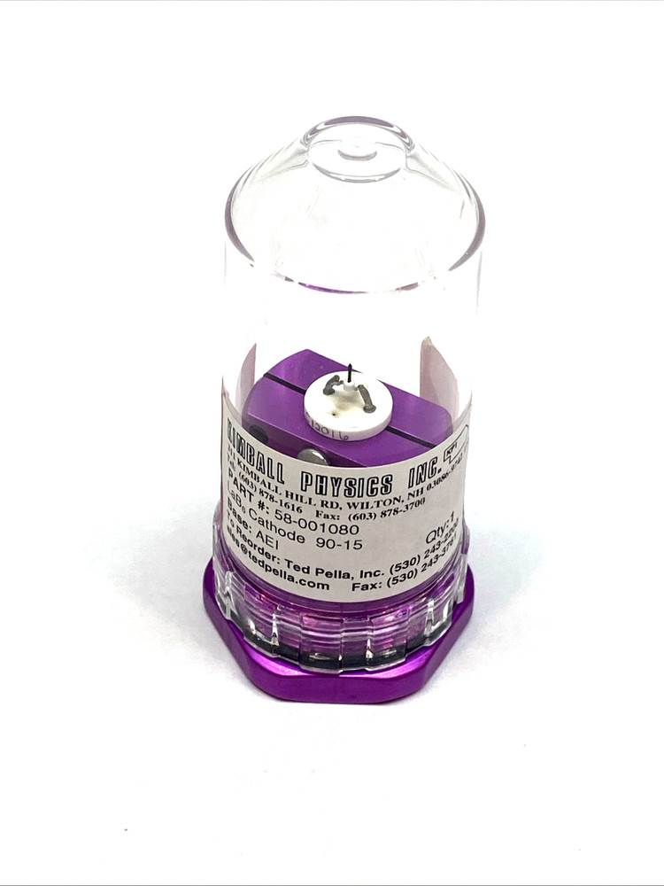Kimball Physics 58-001080 LaB6 Cathode 90-15 AEI Base Emitter