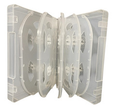 24 Disc DVD Chubby Case Clear Blu-ray Replacement 36.51 mm