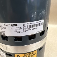 Genteq Eon DG04 5SEA39RLV5423 Blower Motor 3/4HP 240V CCWLE