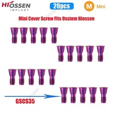 Dental Healing Cover Screw Closure Caps Fit Hiossen/Nobel/Straumann Mini/Regular