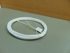 25 feet 20 AWG Silver Plated Copper PTFE Teflon(R) Wire White Solid USA SPC