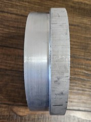 6.5 In x 2 In Aluminum Round Bar Billet Stock 6061 Block Lathe Machining 7 lbs