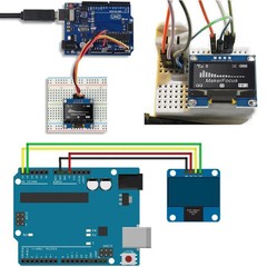 Makerfocus OLED for I2C PiSCSI Raspberry Pi 128×32 128×64
