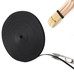 Double-Sided Hook and Loop Straps,1/2in x 100ft 1/2in x 100ft, black