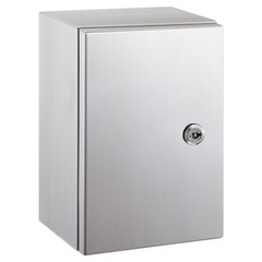 16x12x8 in 304 Stainless Steel IP66 Sealed NEMA 4X Cabinet Enclosure