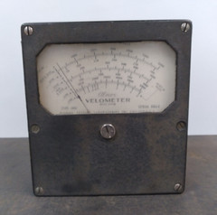 Vintage ALNOR Velometer 3002 Air Flow Velocity Meter w/ Accessories & Case 1