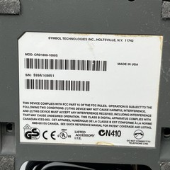 Symbol PTPT1800 Barcode Scanner Terminal SPT1800 TRG80400 CRD1800 Dock Tested