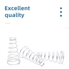 0.4mm-2mm Φ A2 304 Stainless Steel Conical Cone Compression Spring Springs