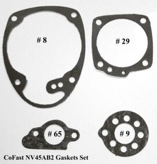 CoFast® 4 High Quality GAFE Gaskets set kit Aftermarket Hitachi NV45AB2 883892