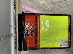 Ergodyne GloWear 8205Z High Visibility Sleeveless Safety Vest Size LIME 4XL 5XL