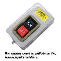 AC 220V/380V Push Button Switch On/Off Start Stop Switch 3 Phase Self L