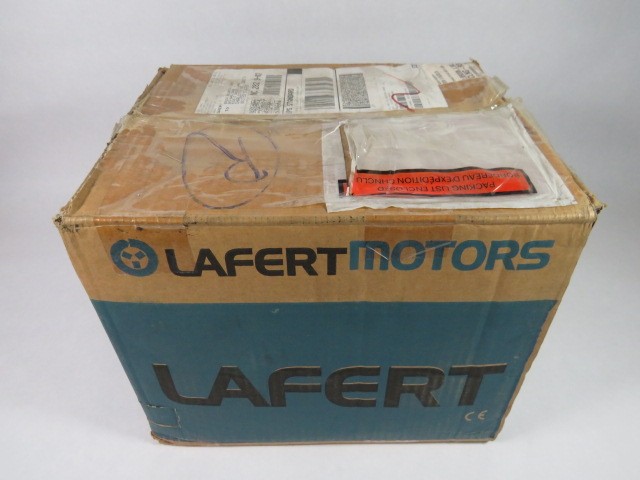 Lafert ST80C4 Motor 0.75HP 0.55kW 1680RPM 333/575V 3PH 2.1/1.2A 60HZ RFB