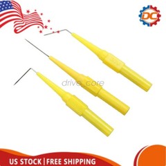 22Pcs Automotive Back Probe Kit Multimeter Test Leads Alligator Clips Wire Tool-