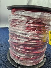 18 AWG Red Wire Spool 500 Feet Length 1000V Moisture Resistant