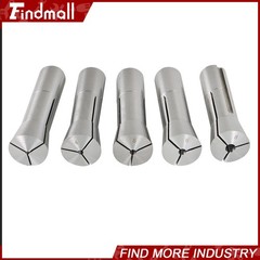 Findmall 10PCS R8 Round Spring Collet 3, 4, 5, 6, 8, 10, 12, 14, 18 and 20mm Set