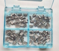 100Sets Dental Orthodontic Buccal Tube 1st Roth 022 U1/L1 Molar Bondable No-con