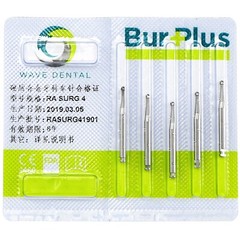 WAVE Dental Bur Carbide Round Latch RASURG L Surgical LA 22mm 26mm 34mm Length