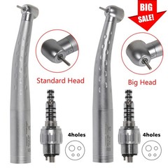KAVO Style Dental Fiber Optic High Speed Handpiece LED Quick Coupler 4Hole 6 Pin