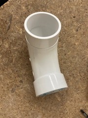 Charlotte Pipe 3 in. PVC DWV 90-Degree Long Sweep Elbow Fitting