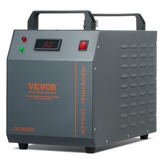 Industrial Water Chiller, CW-3000, 80W Air-Cooled Industrial Water Cooler Cooli