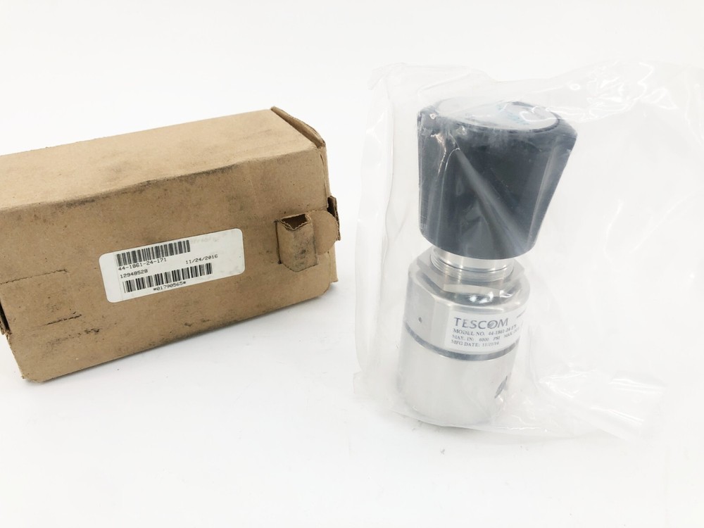 New Tescom 44-1861-24-171 Pressure Reducing Regulator 0-1500 PSIG 1/4″ NPTF