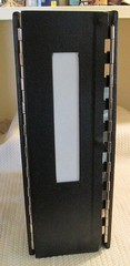 SPECIALTY LOOSE LEAF Piano-Hinge Compression/Pull Binder Expands 3″ – 5-1/2″ EUC