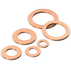 Metric Copper Sealing Washers Flat Gasket Rings Form A DIN 7603 A – M3 – M60