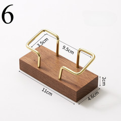 1pcs Wooden Large Capacity Business Card Box Desktop Card Holder Storage Supply