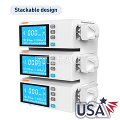 4.3 Inch LCD Color Touch Screen Syringe Pump Stackable Design Medical/Lab Use