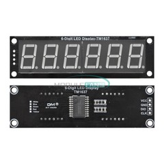 Digital 0.56″ inch 6-Digit 7-Segment LED Display TM1637 Tube Module 5 Colors
