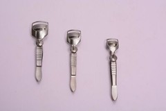 3Pcs Waddell Clamp 18mm 22mm 26mm Bilamellar Tarsal Trachomatous Trichiasis Inst