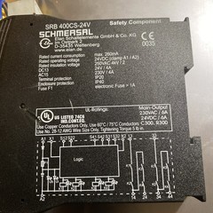 1pcs Used SCHMERSRL SRB400CS-24V