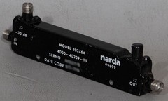 Narda-Miteq 30376A/4216-30 30 dB 0.5-8 GHz SMA Miniature RF Directional Coupler