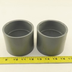 Spears P100-030C LabWaste 3″ CPVC Slip Coupling Pipe Fitting Lot Of 2