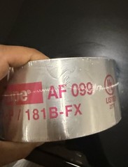 Shurtape AF 099 UL 181A-P/B-FX Listed/Printed Aluminum Foil Tape 2.5inx55m
