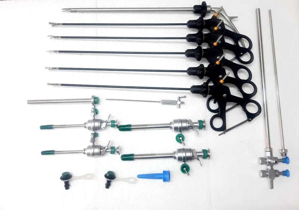 ADDLER LAPAROSCOPIC SURGERY SET LAPAROSCOPY ENDOSCOPY INSTRUMENTS 16PCS