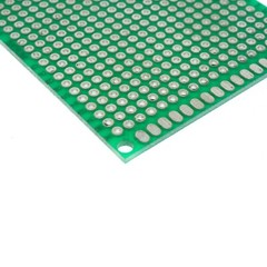 5cm x 7cm Green PCB Printed Circuit Board, 5 Pack, 432 Holes, 32 Pads