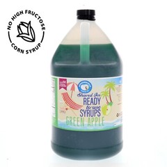 Hypothermias GREEN APPLE Flavor Syrup Snow Cone machine Shaved Ice Syrup GALLON