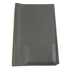 Shinola Gray Leather Journal Cover 80pg Notebook and Dust Cover