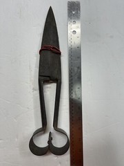 Sheffield Shears Scissors Vintage Antique Wool Sheep Topiary 14” with 7” Blades