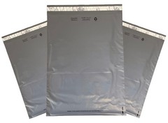 Sensible Mailers – 50 Pack of 19×24” Fully Recycled Poly Mailers Grey – Shipp…