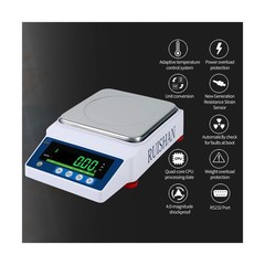 Lab Scale 5000gx0.01g High Precision Scientific Electronic Digital Laboratory…