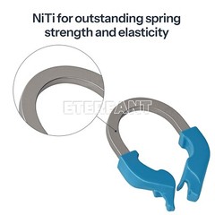 Dental Autoclavable separator rings Bands Matrices Clip Ni-Titanium Fit V3 ring