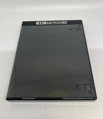 NEW! 10 14MM 4K ULTRA HD SINGLE BLURAY CASE, DVD CASE WITH CLIPS, BLACK, QJ100