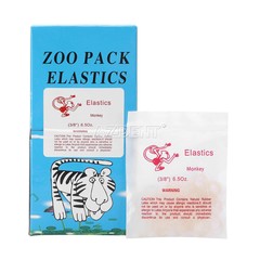NEW Dental Orthodontic Elastics Bands Ties Animal Zoo Pack 5000pcs/Pack