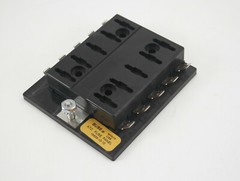 BUSSMANN ATC 10 Pos Terminal Fuse Panel Block Car RV Marine Boat 12V 15600-10-10