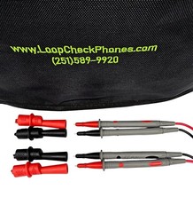 Loop Check Phones™ Continuity Test Electrician Phones™ with MAGNETS TE002-M